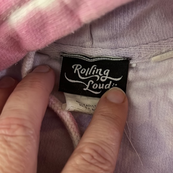 Rolling Loud Tie dye Hoodie L - Picture 4 of 5